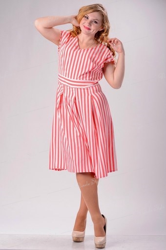 Платье женское №141-3Розовый