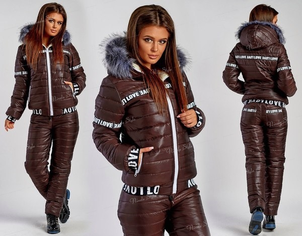 Костюм №М017Коричневый