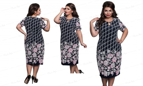 Платье женское №190-1Розовый