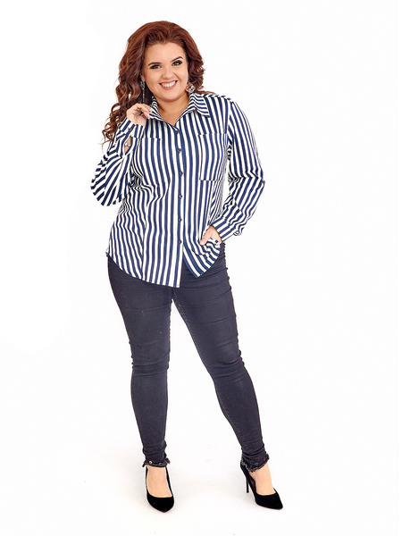 Классическая женская блузка 415-9