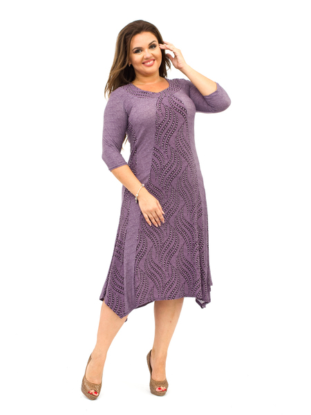 Благородное фрезовое женское платья трикотаж 332s