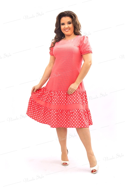 Платье женское модель 196Коралл