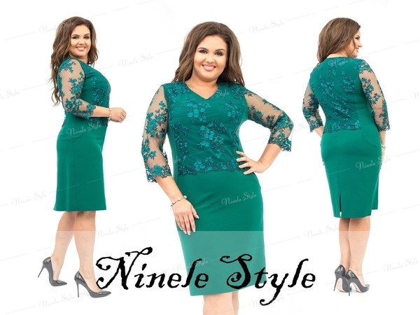 Платье женское модель 333-4Зеленый