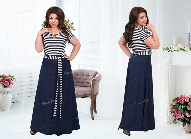 Платье женское №152-1Синий