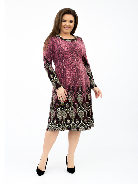 Платье женское 158-1Бордовый