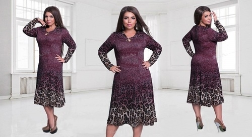 Платье женское №157-2Бордовый