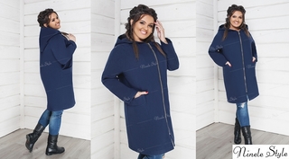 женские зимние пальто больших размеров